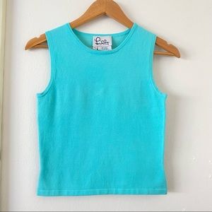 LILLY PULITZER • Knit Tank Top Sweater Shell